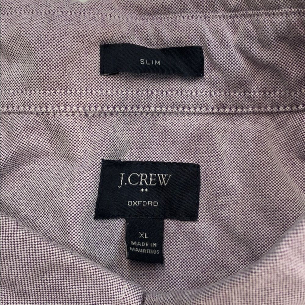 J. Crew Slim Oxford Button Down. Sz. XL - Picture 3 of 9